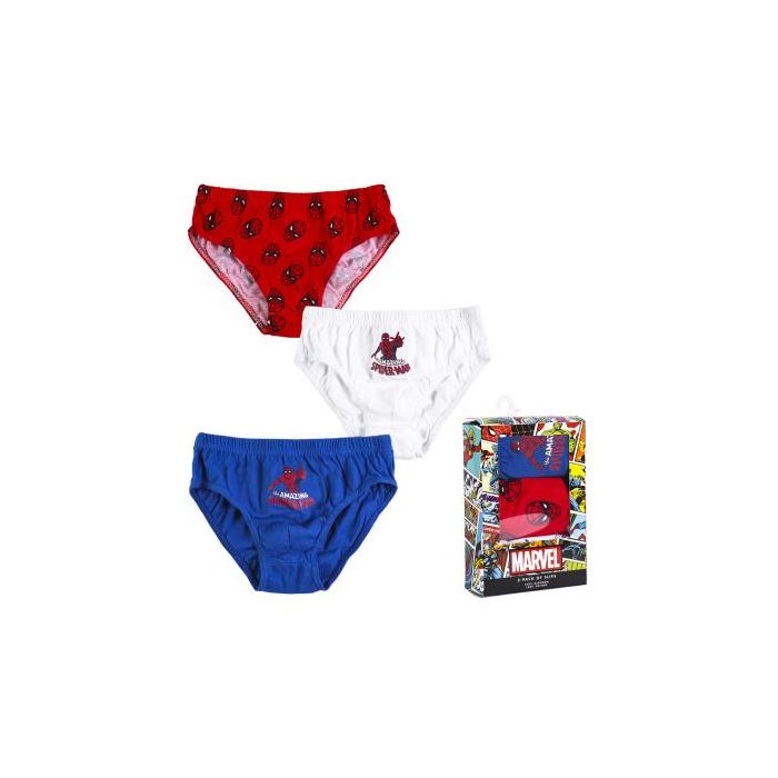 Pack Calzoncillos Single Jersey 3 Piezas Spiderman Multicolor