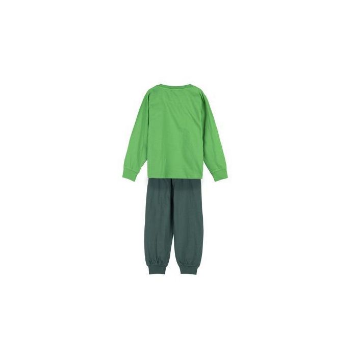 Pijama Largo Single Jersey Avengers Hulk Verde 1
