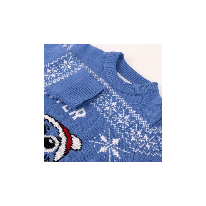 Jersey Punto Navideño Stitch Azul 2 Jersey Punto Navideño Stitch Azul 2