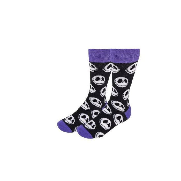 Calcetines The Nightmare Before Christmas 3 pares Talla única (36-41) Negro 2