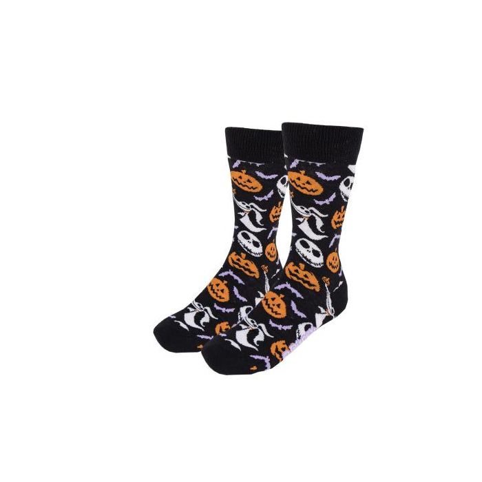 Calcetines The Nightmare Before Christmas 3 pares Talla única (36-41) Negro 3