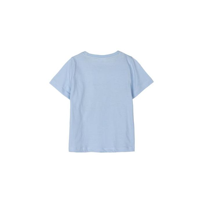 Camiseta Corta Single Jersey Stitch Azul Claro 1