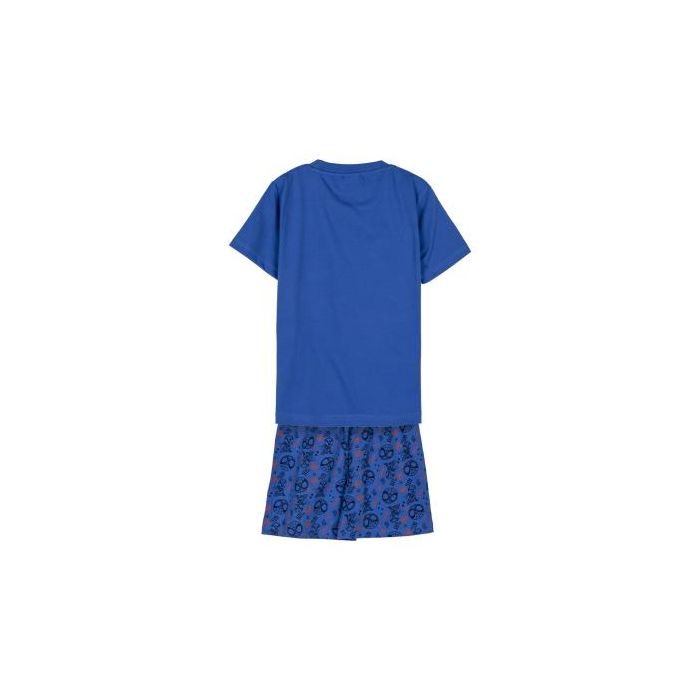 Pijama Corto Single Jersey Spidey Azul 1