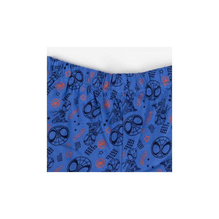 Pijama Corto Single Jersey Spidey Azul 3