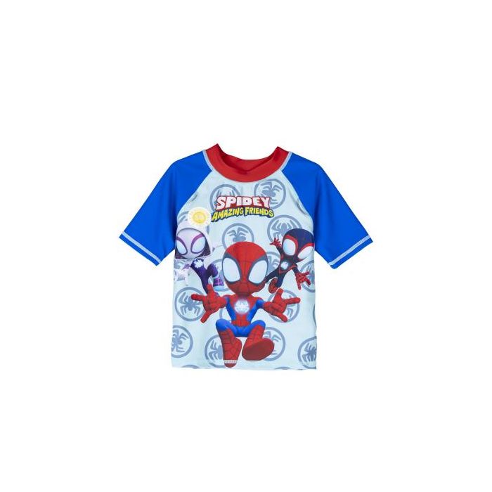 Camiseta Baño Spidey Azul