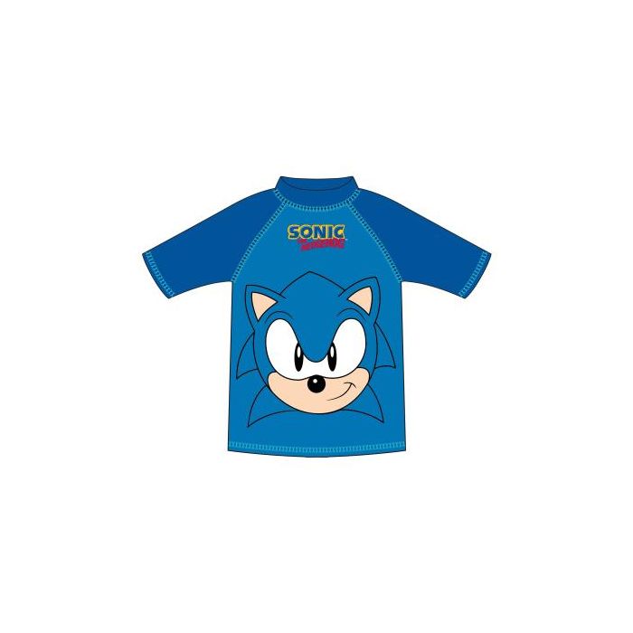 Camiseta Baño Sonic Azul Oscuro