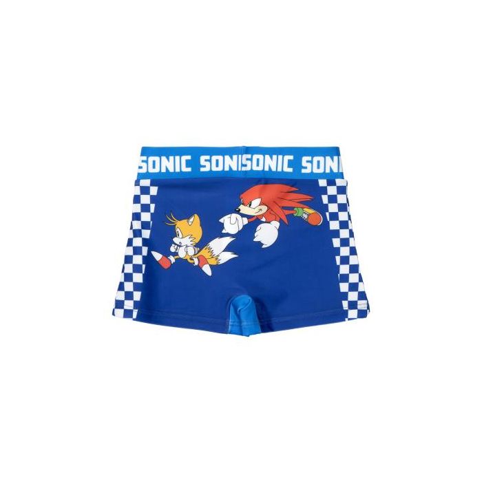 Boxer Baño Sonic Azul Oscuro 1