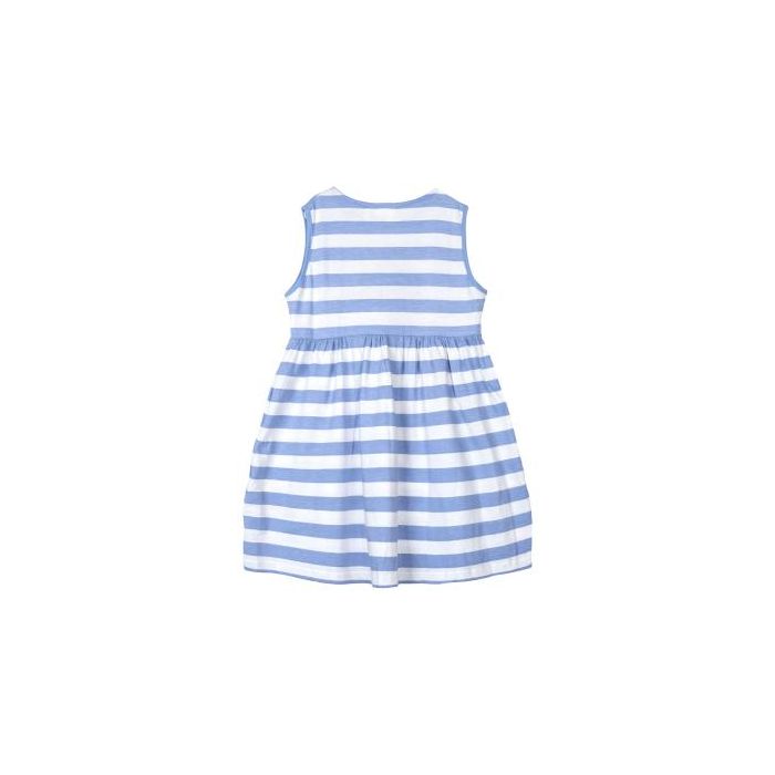 Vestido Single Jersey Stitch Azul 1