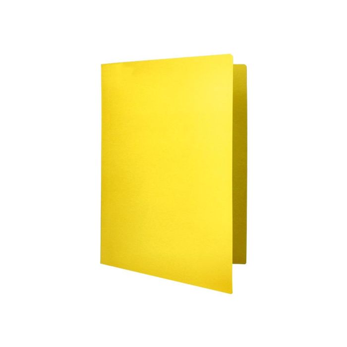 Subcarpeta Liderpapel Folio Amarillo Intenso 180 gr-M2 50 unidades 1