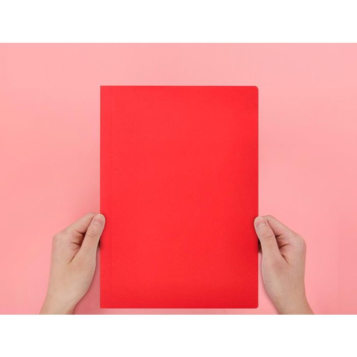 Subcarpeta Liderpapel Folio Rojo Intenso 180 gr-M2 50 unidades 6