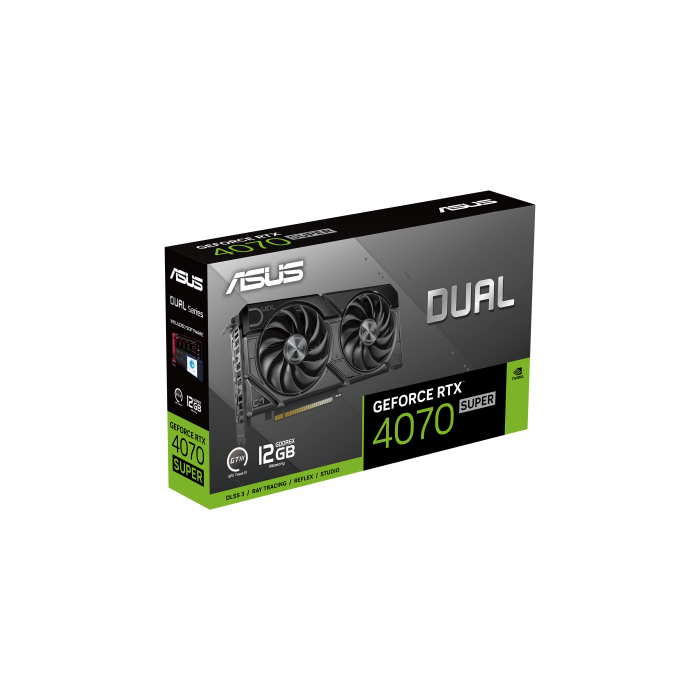 ASUS Dual -RTX4070S-12G-EVO NVIDIA GeForce RTX 4070 SUPER 12 GB GDDR6X 13