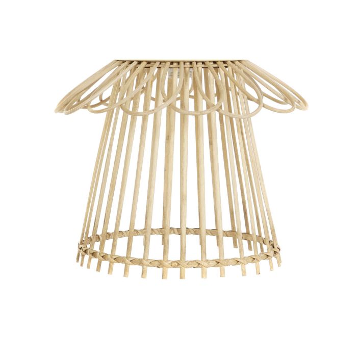 DKD Home Decor Lámpara Colgante de Techo Urban de Ratán Marrón, 40x46x40 cm. Conexión E27, 50W, 1 Bombilla 3