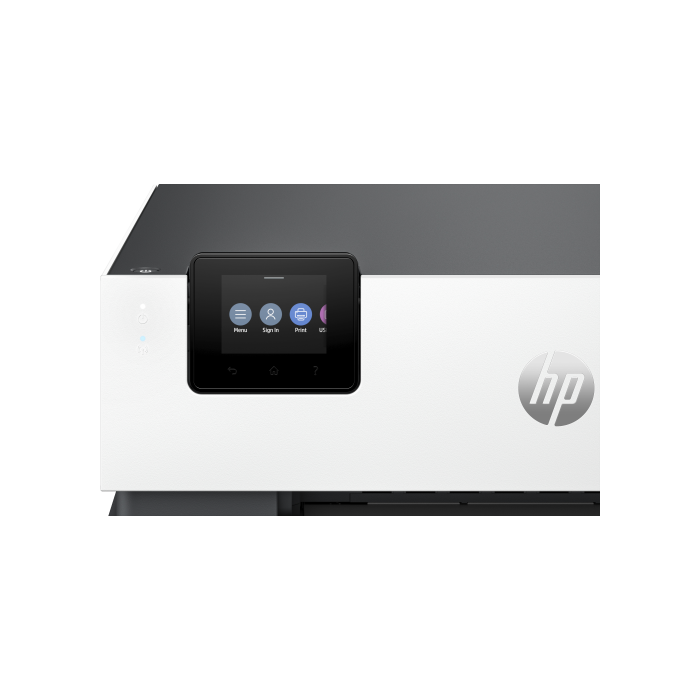 HP OfficeJet Pro Impresora 9110b, Color, Impresora para Home y Home Office, Estampado, Conexión inalámbrica; Impresión a doble cara; Impresión desde móvil o tablet; Pantalla táctil; Puerto de unidad de memoria flash USB frontal 9