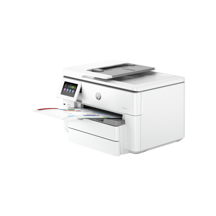 HP OfficeJet Pro Impresora multifunción HP 9730e de formato ancho, Color, Impresora para Oficina pequeña, Impresión, copia, escáner, HP+; Compatible con el servicio HP Instant Ink; Conexión inalámbrica; Impresión a doble cara; Impresión desde móvil o 2