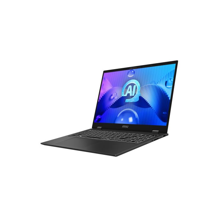 MSI Prestige 16 AI Studio B1VEG-025ES Portátil 40,6 cm (16") Quad HD+ Intel Core Ultra 7 155H 32 GB LPDDR5-SDRAM 1 TB SSD NVIDIA GeForce RTX 4050 Wi-Fi 7 (802.11be) Windows 11 Home Gris 1