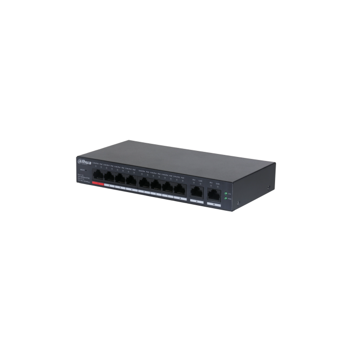 (Dh-Cs4010-8Et-110) Dahua Switch 10 Puertos Cloud Management 8 Poe