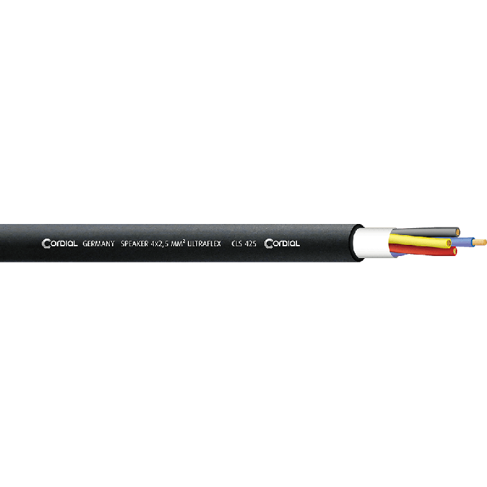 Bobina Cable Altavoz 4 X 2,5 Mm² 100 M 1 Bobina Cable Altavoz 4 X 2,5 Mm² 100 M 1
