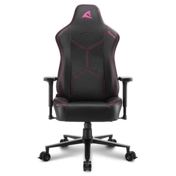 Sharkoon SGS30 Silla para videojuegos universal Asiento acolchado tapizado Negro, Rosa 4 Sharkoon SGS30 Silla para videojuegos universal Asiento acolchado tapizado Negro, Rosa 4