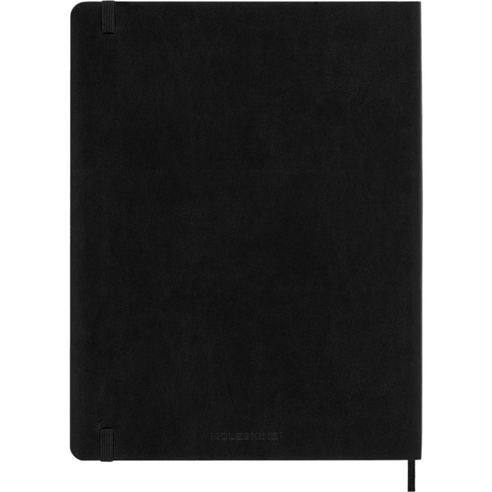 Agenda 18 Meses 2024-2025 Semanal XL (19 X 25 Cm) Negra Tapa Blanda Moleskine DSB18WN4Y25 3