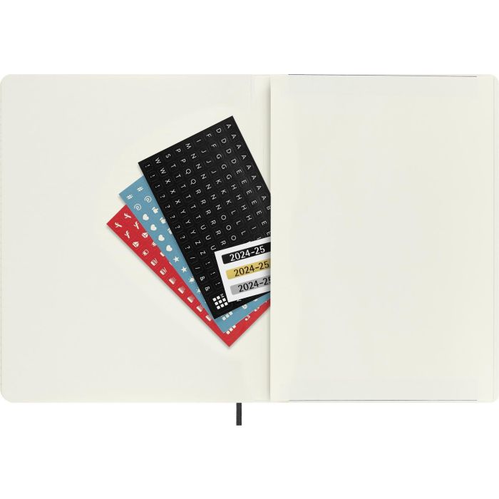 Agenda 18 Meses 2024-2025 Semanal XL (19 X 25 Cm) Negra Tapa Blanda Moleskine DSB18WN4Y25 5