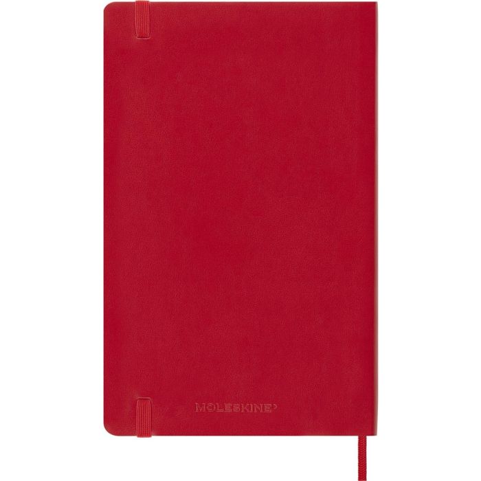 Agenda 18 Meses 2024-2025 Semanal L (13 X 21 Cm) Rojo Escarlata Tapa Blanda Moleskine DSF218WN3Y25 4