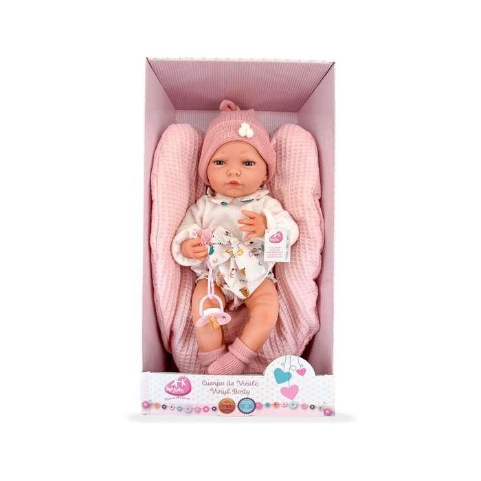 New born niña gorrito lana nudo ref: 8123-24 45 cm 2 New born niña gorrito lana nudo ref: 8123-24 45 cm 2