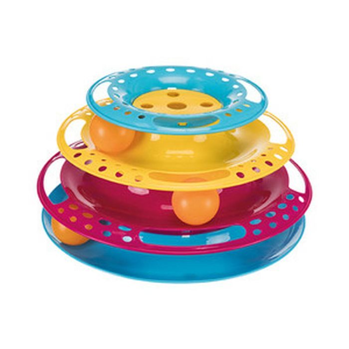 Juguete para gatos Trixie Plástico Ø 25 × 13 CM 0 Juguete para gatos Trixie Plástico Ø 25 × 13 CM 0