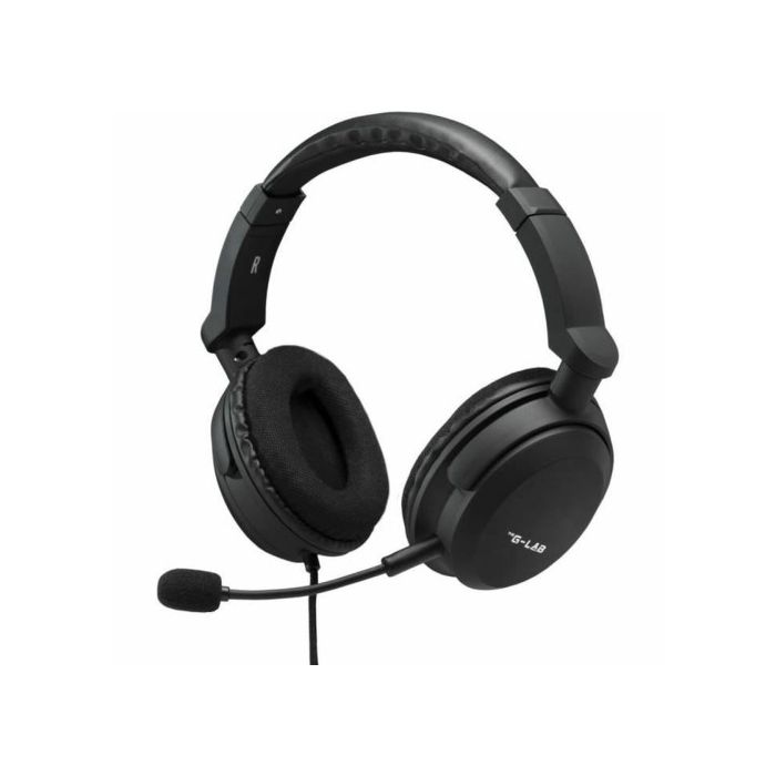THE G-LAB Gaming Headset - Compatible Pc, Xboxone - Black (KORP CARBON)