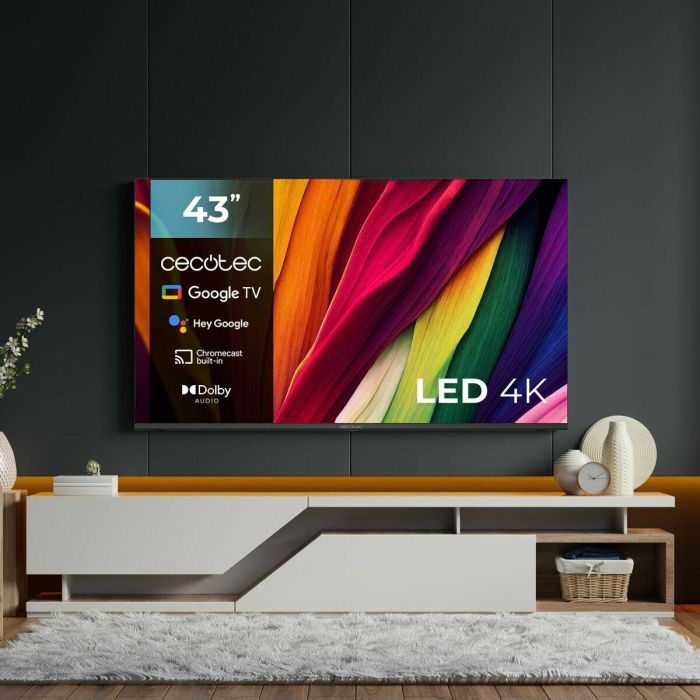 Cecotec ALU40043 109,2 cm (43") 4K Ultra HD Smart TV Negro 7 Cecotec ALU40043 109,2 cm (43") 4K Ultra HD Smart TV Negro 7