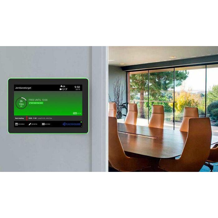 Loop24 LoopMeeting, 8" LED Room Booking Touch Panel (1280x800). LAN (POE), Wi-fi & Perpetual license (Lifetime, no annual cost) (LM8058T-LED) 6 Loop24 LoopMeeting, 8" LED Room Booking Touch Panel (1280x800). LAN (POE), Wi-fi & Perpetual license (Lifetime, no annual cost) (LM8058T-LED) 6