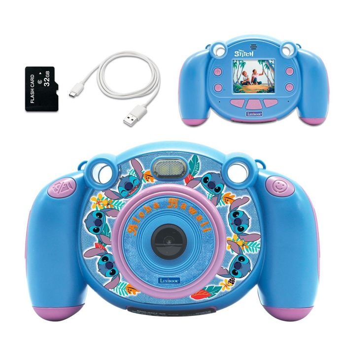 Cámara Gigital Infantil Disney Stitch Dj080D Lexibook 2