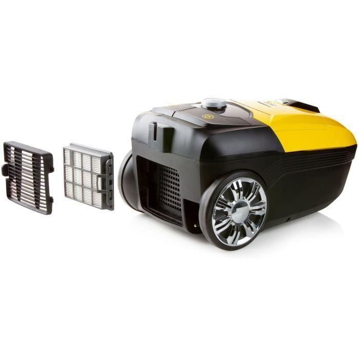 DOMO DO7294S - Aspirador de bote con bolsa - 5L - Filtro HEPA H13 - 73dB - Potencia de succión regulable - Tubo metálico de 90cm 3 DOMO DO7294S - Aspirador de bote con bolsa - 5L - Filtro HEPA H13 - 73dB - Potencia de succión regulable - Tubo metálico de 90cm 3