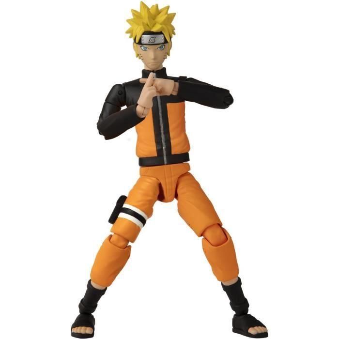 Bandai Figura Anime Heroes Naruto - Figura de acción de 17cm con +16 puntos de articulación 2 Bandai Figura Anime Heroes Naruto - Figura de acción de 17cm con +16 puntos de articulación 2