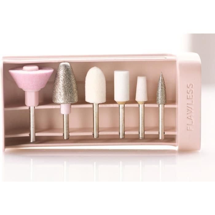 Finishing Touch Flawless Salon Nails - Lima de uñas eléctrica - Kit de manicura profesional para una experiencia de manicura en el hogar 2 Finishing Touch Flawless Salon Nails - Lima de uñas eléctrica - Kit de manicura profesional para una experiencia de manicura en el hogar 2