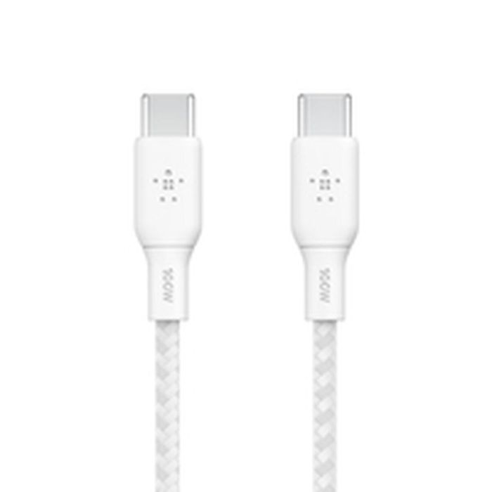 Cable USB Belkin CAB014BT3MWH Blanco Multicolor 3 m 1