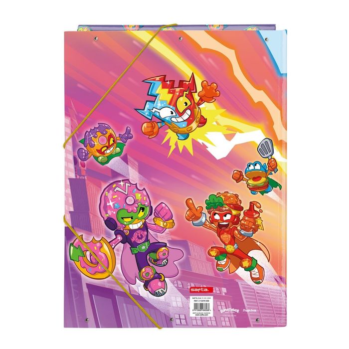 Safta 512270068 Carpeta Folio 3 Solapas Superthings para Niños +3 Años 1 Safta 512270068 Carpeta Folio 3 Solapas Superthings para Niños +3 Años 1