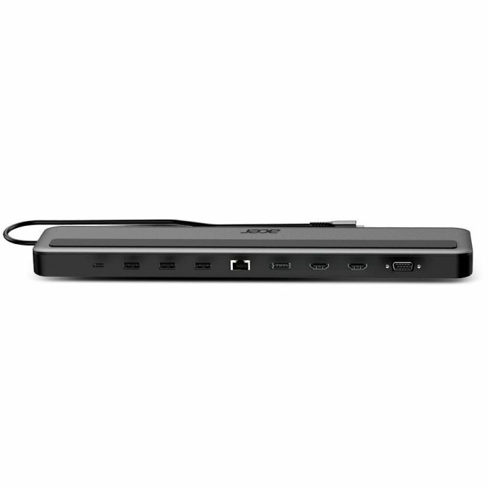 Acer Minidock USB-C 13 en 1 con 3x USB 3.0, 2x HDMI, VGA, DP, RJ45 Gigabit Ethernet, Lector SD/MicroSD y 100W PD