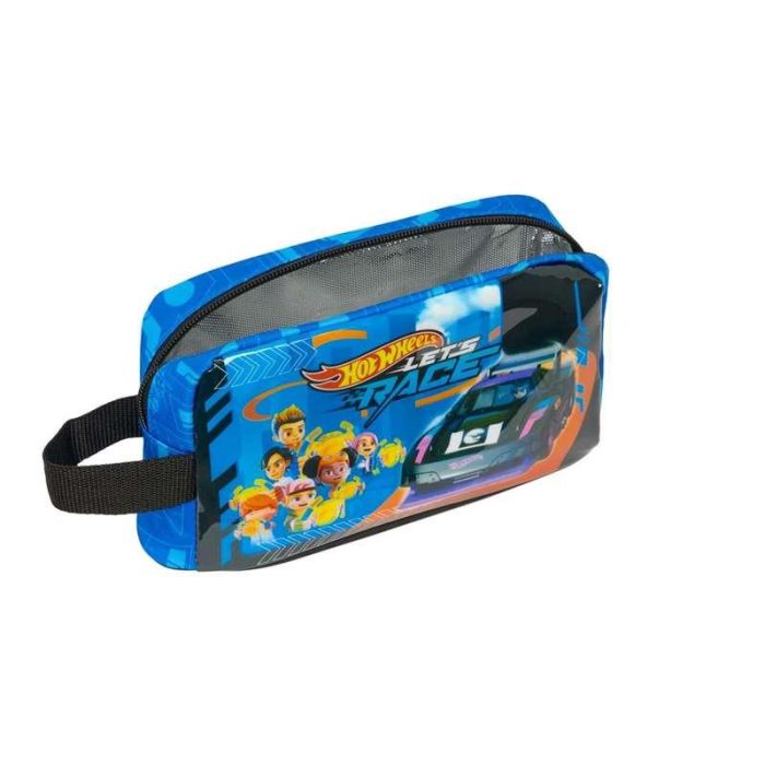 Portameriendas Térmico Hot Wheels Let's race Azul Negro 21,5 x 12 x 6,5 cm 3