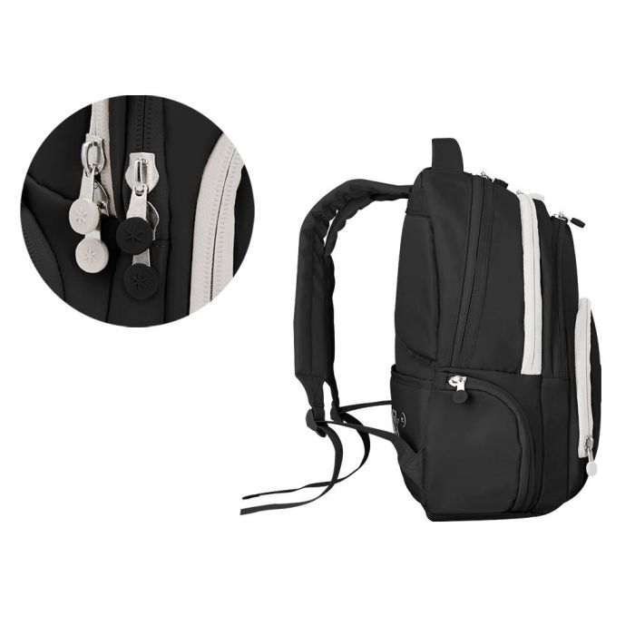 Mochila Antartik Multibolsillo 19 L Compartimento Para Portatil Y Tablet Color Negro450 X 160 X 300 mm 4