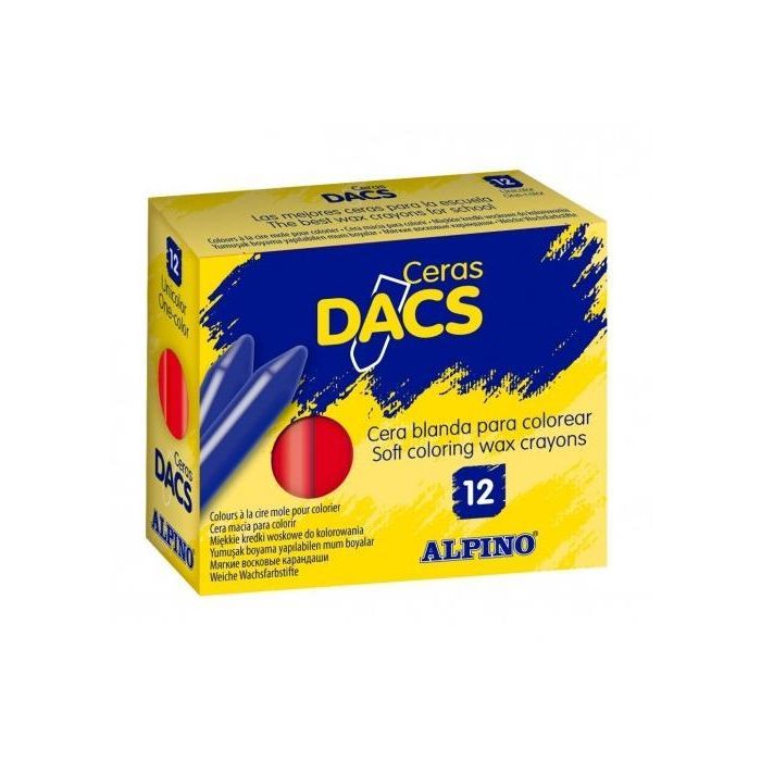 Dacs Ceras Dacs 55 mm Azul Claro Estuche De 12 Dacs Ceras Dacs 55 mm Azul Claro Estuche De 12