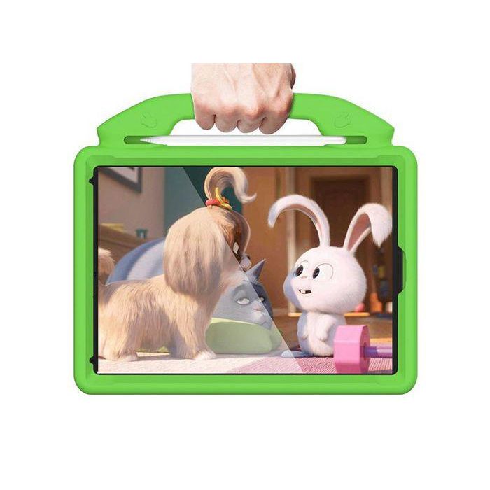 eSTUFF Funda HANDY para Apple iPad 10.2, Protección Infantil Antigolpes, Espuma EVA Flexible, Soporte y Asa - Verde 1 eSTUFF Funda HANDY para Apple iPad 10.2, Protección Infantil Antigolpes, Espuma EVA Flexible, Soporte y Asa - Verde 1