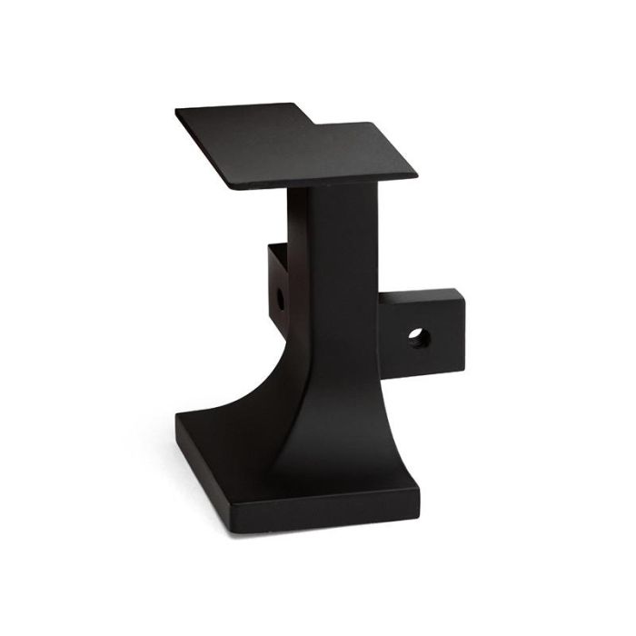SC HERRAJES J2 Accesorios para el Montaje de Perfil Gola, Pieza de Esquina, Acabado Negro