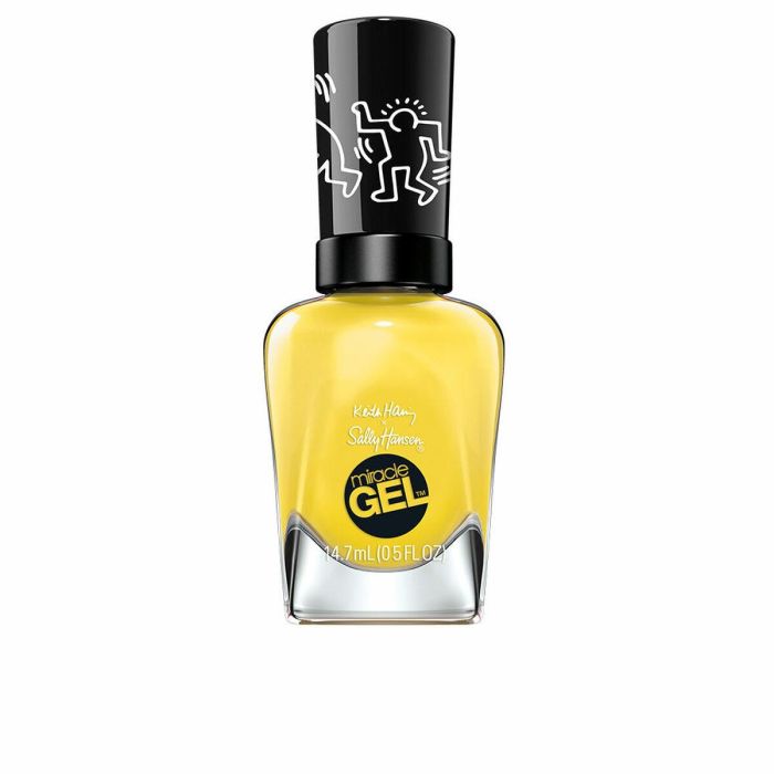 Sally Hansen #921 Esmalte de Uñas Miracle Gel Colección Keith Haring Tono Writing on the Walls Efecto Gel Duración 8 Días 14,7ml Sally Hansen #921 Esmalte de Uñas Miracle Gel Colección Keith Haring Tono Writing on the Walls Efecto Gel Duración 8 Días 14,7ml