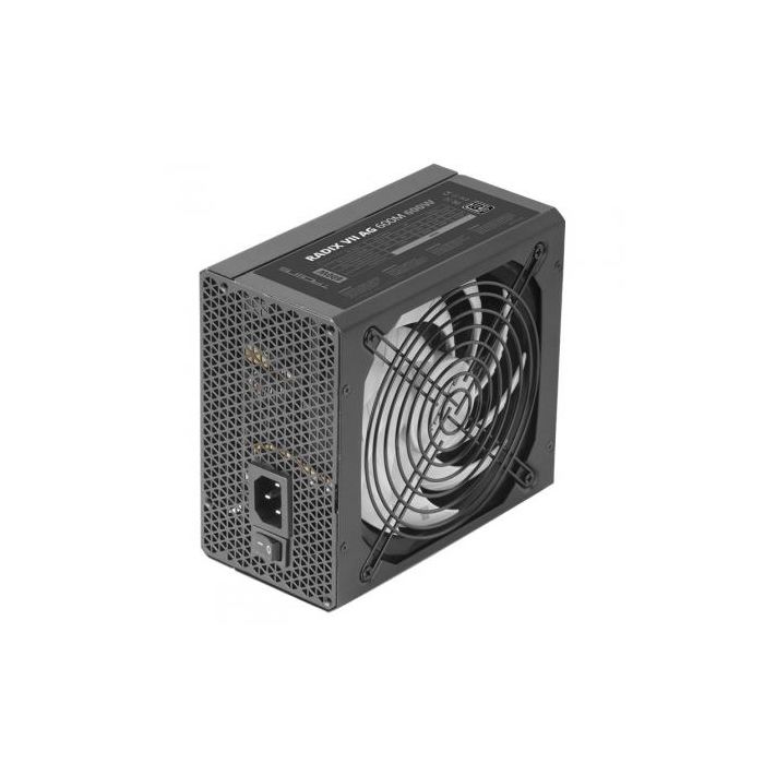 Tacens 1RVIIAG600M Fuente de Alimentación Radix VII AG 600M 600W 80 Plus Silver Modular 140mm 10 Años Garantía