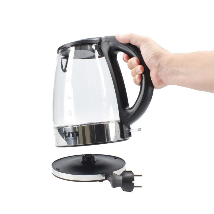 Hervidor TM Electron 1,7 L Cristal Vidrio de Borosilicato 2