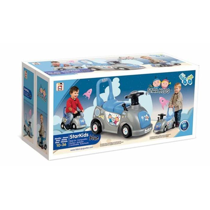 Correpasillos star kids azul 3 en 1 26x54x38 cm