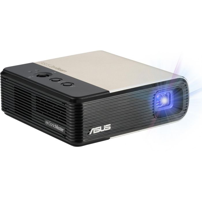 ASUS Proyector Portátil ZenBeam E2 DLP WVGA 300 lúmenes ANSI Wifi Full HD Negro Oro 7
