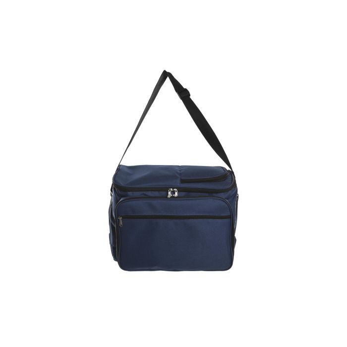 DKD Home Decor Bolsa de Picnic Azul Marino Poliéster Set de 19 Piezas 23x29x43 cm para 4 Servicios 7 DKD Home Decor Bolsa de Picnic Azul Marino Poliéster Set de 19 Piezas 23x29x43 cm para 4 Servicios 7