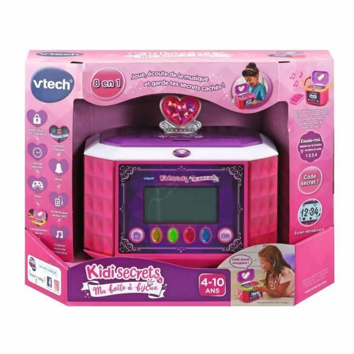 Caja-Joyero Vtech Ma Boite À Bijoux (FR) Multicolor Plástico 1