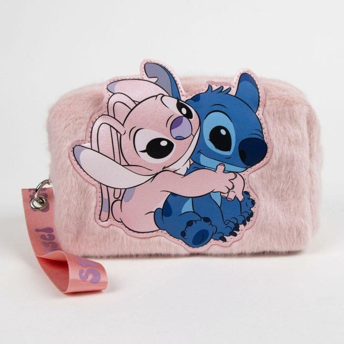 Cerdá Neceser de Aseo de Viaje Stitch, 17.5 x 10.0 x 9.0 cm, para Niños a Partir de 36 Meses, Color Pink 5